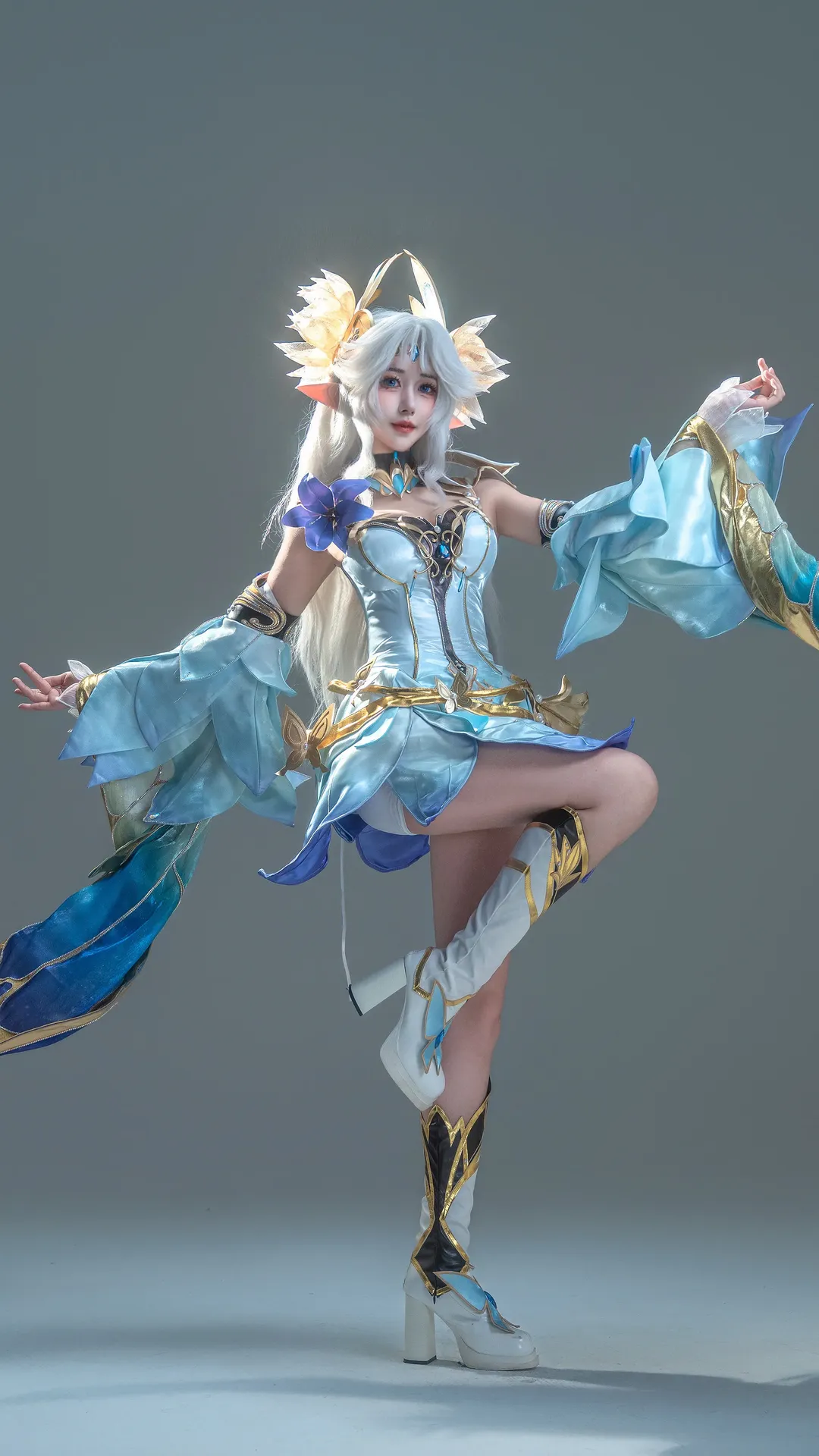 オナー・オブ・キングス, 貂蝉 コスプレ, 貂蝉 ミュシャ風, 貂蝉 仲夏の夜の夢, スタジオ撮影コスプレ - 1枚目