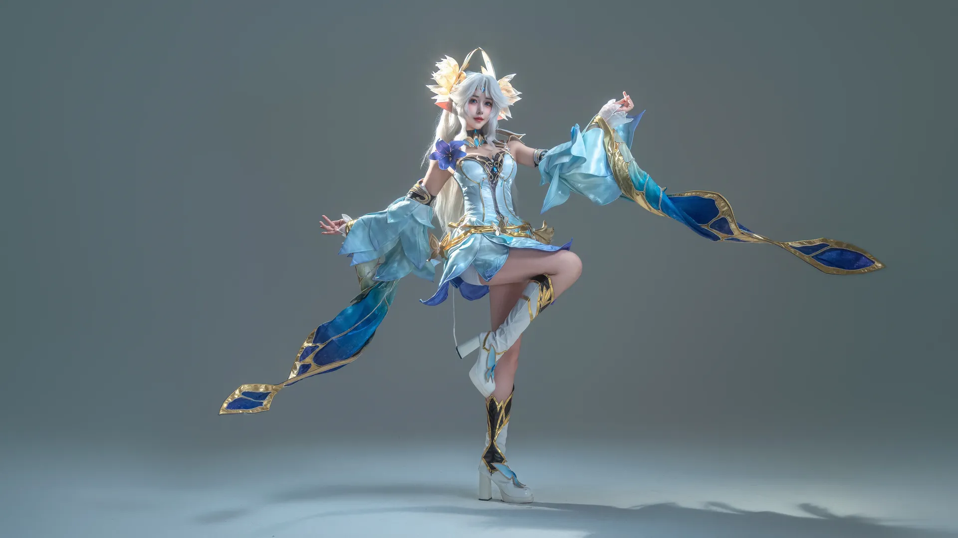 オナー・オブ・キングス, 貂蝉 コスプレ, 貂蝉 ミュシャ風, 貂蝉 仲夏の夜の夢, スタジオ撮影コスプレ