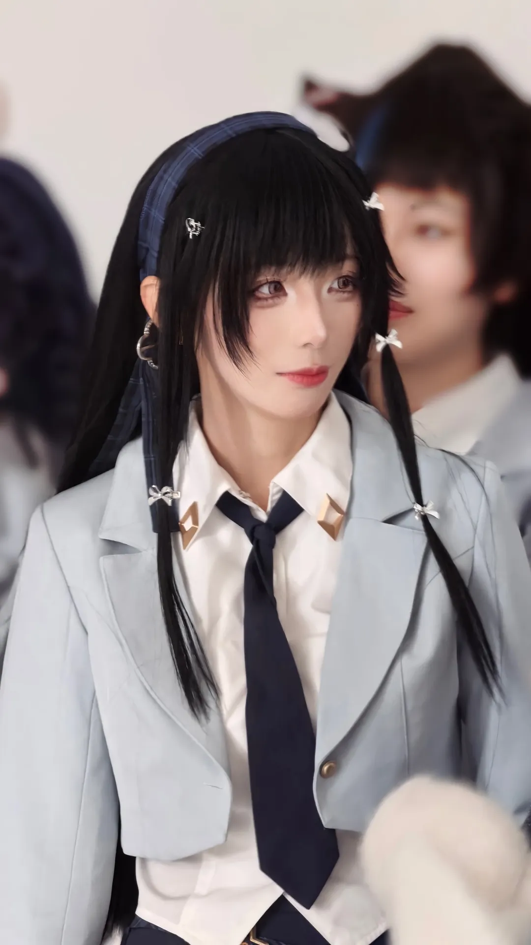 王者荣耀, 西施cos, 闪光计划, coser日常, 学院风制服 - 第1张