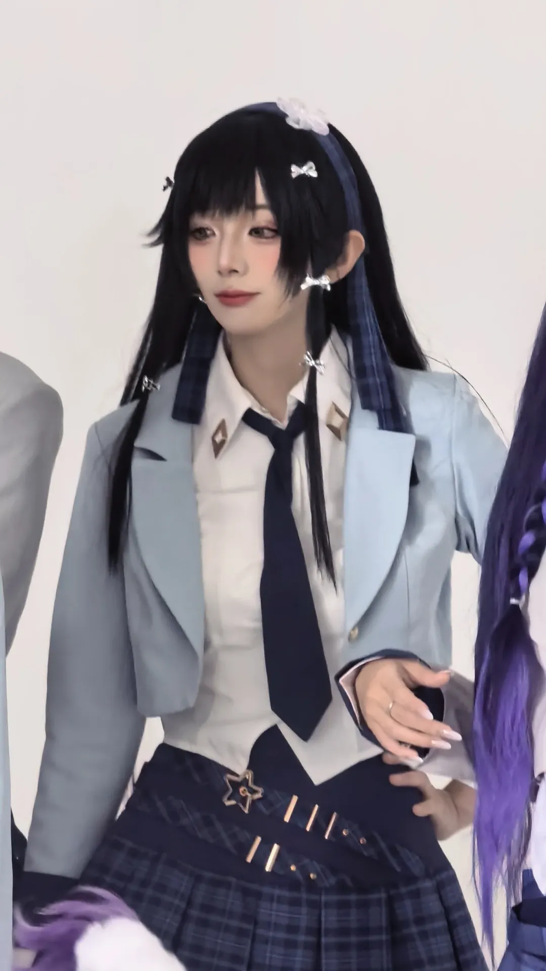 王者荣耀, 西施cos, 闪光计划, coser日常, 学院风制服 - 第3张