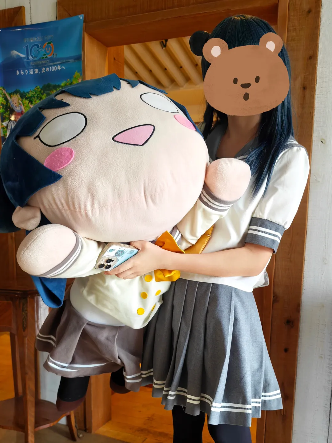 jk制服, 圣地巡礼, 津岛善子cos, lovelive sunshine, 沼津 - 第5张