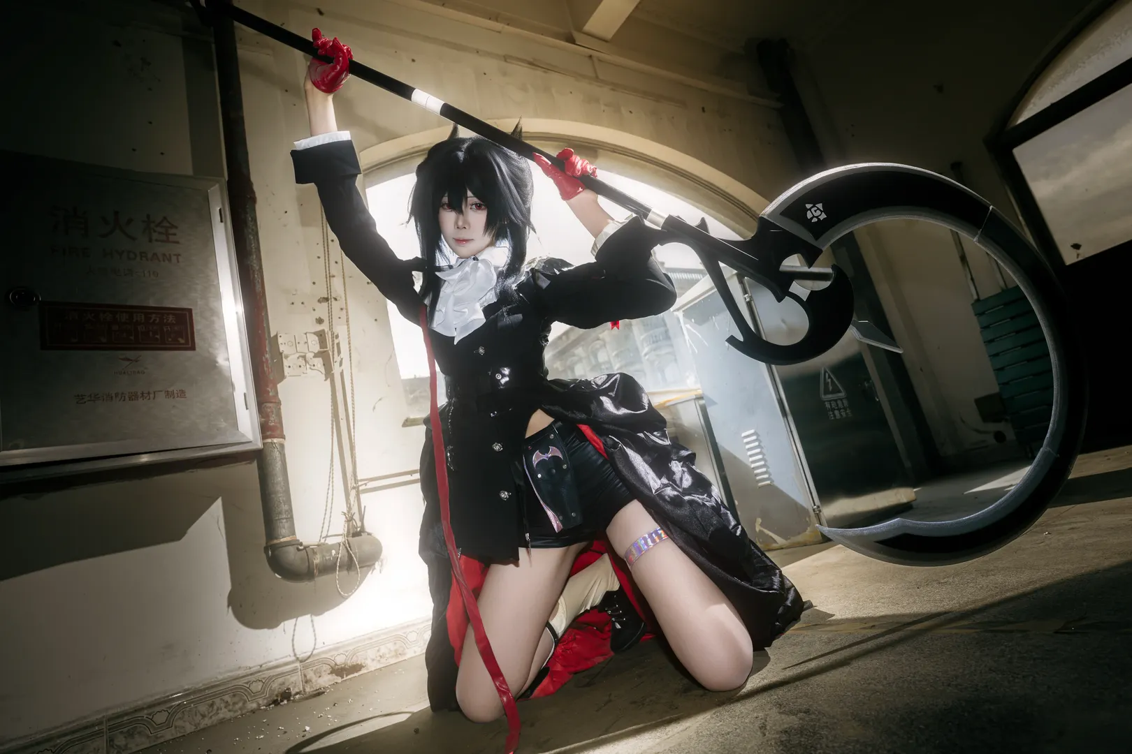 明日方舟, 废土风, cosplay摄影, 隐德来希cos, 江门约拍 - 第5张
