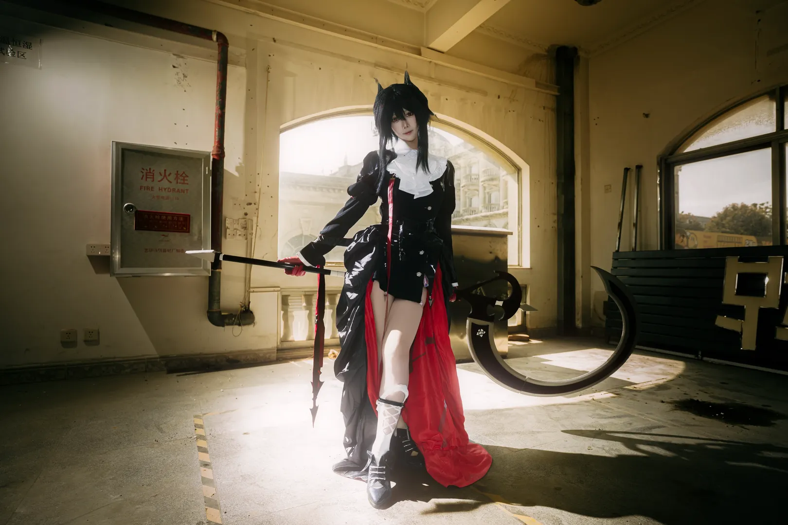 明日方舟, 废土风, cosplay摄影, 隐德来希cos, 江门约拍 - 第6张