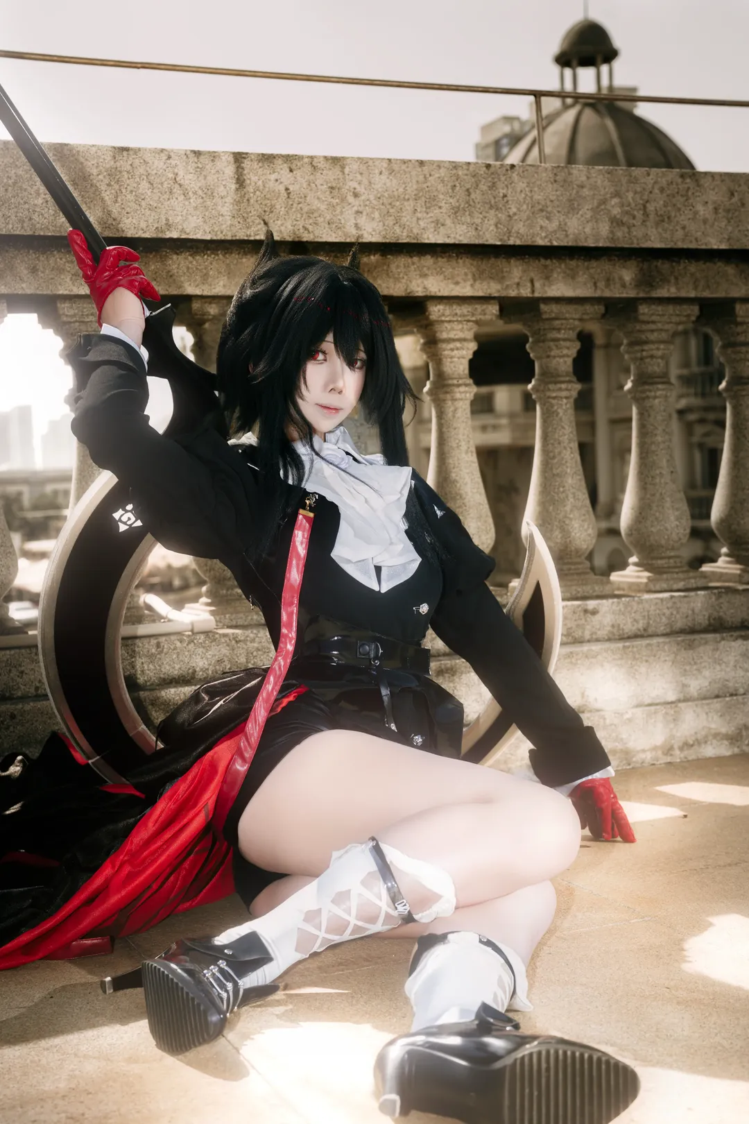 明日方舟, 废土风, cosplay摄影, 隐德来希cos, 江门约拍 - 第7张