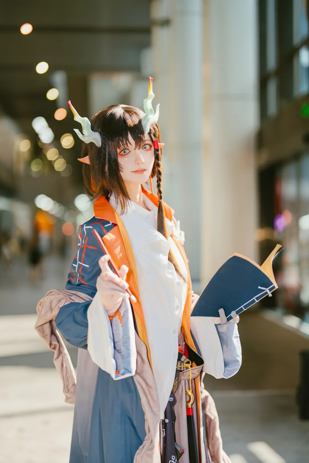 cosplay, 萤火虫漫展, 明日方舟, 国风奇幻, 颉cos