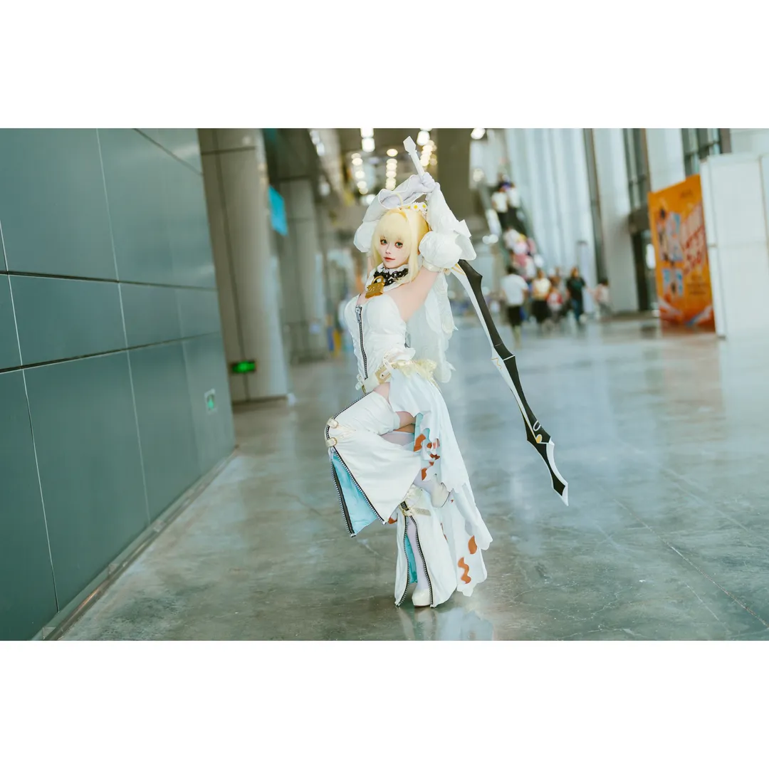 Fate/Grand Order, 漫展返图, 萤火虫漫展, cosplay摄影, 尼禄花嫁cos - 第2张