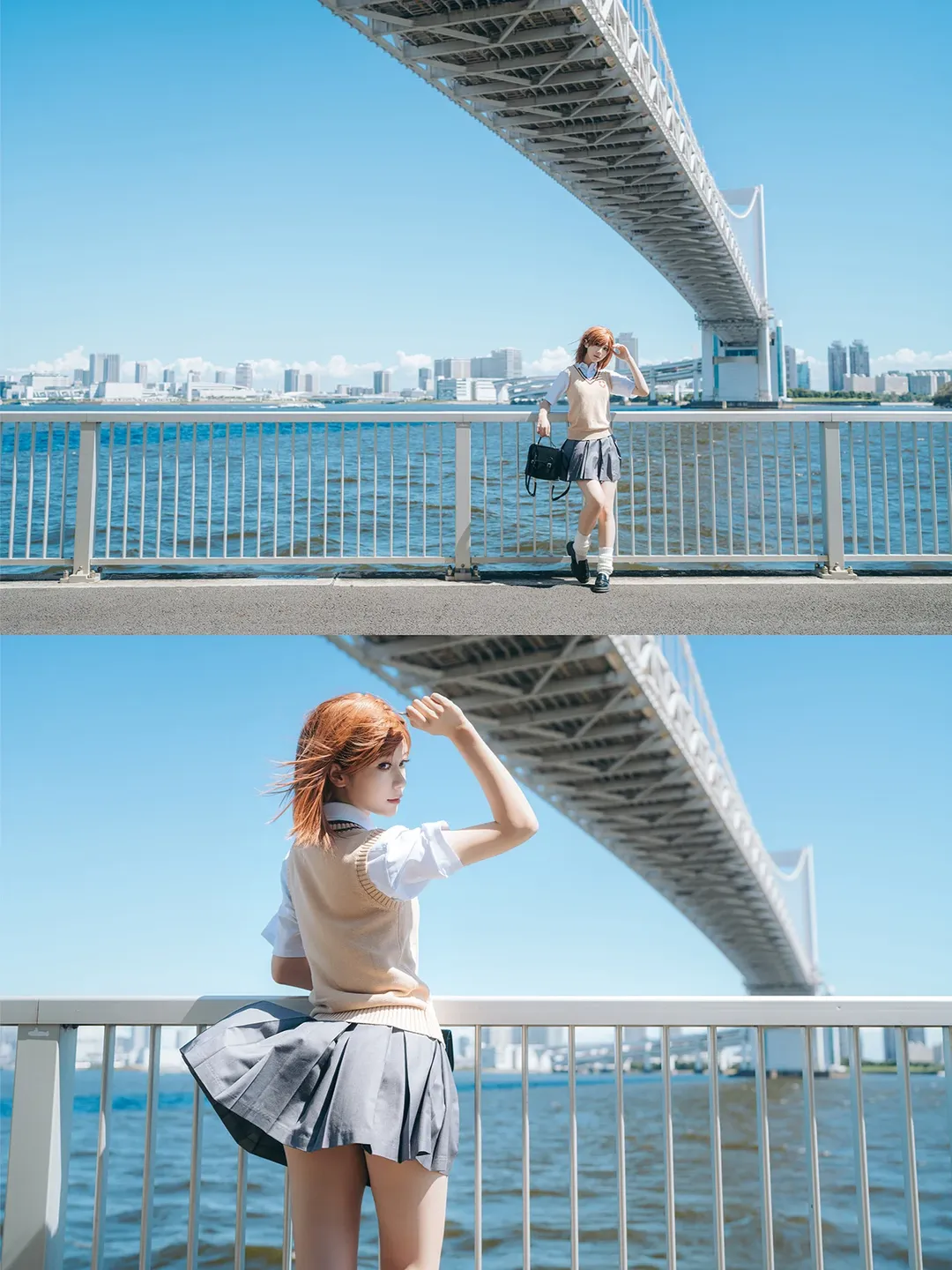 人像摄影, 某科学的超电磁炮, 御坂美琴cos, 街头写真, 二次元氛围 - 第17张