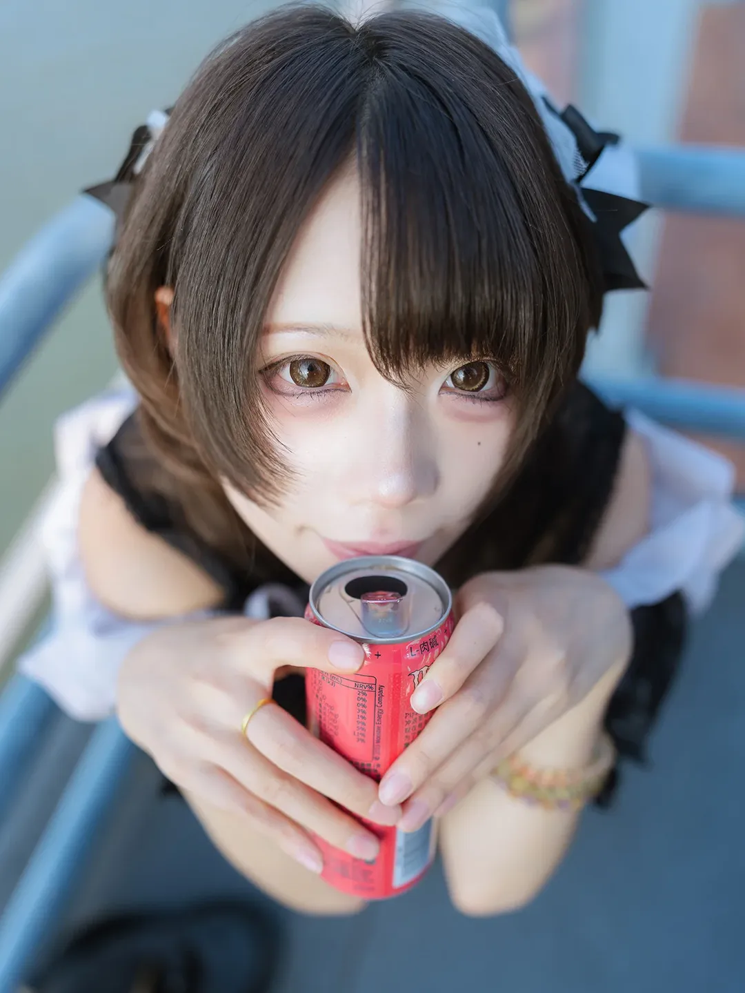 cosplay, 洛丽塔穿搭, 户外人像摄影, 女仆装写真, 江边拍照 - 第11张
