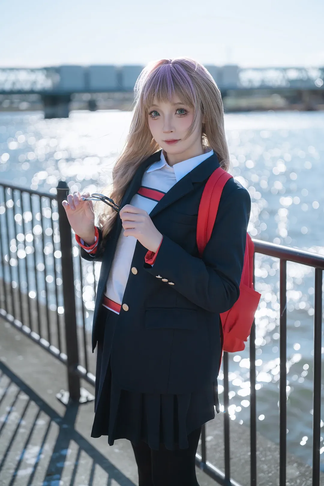 JK制服, ポートレート, コスプレ日常, 日本風スクールスタイル, 江戸川ロケ - 11枚目
