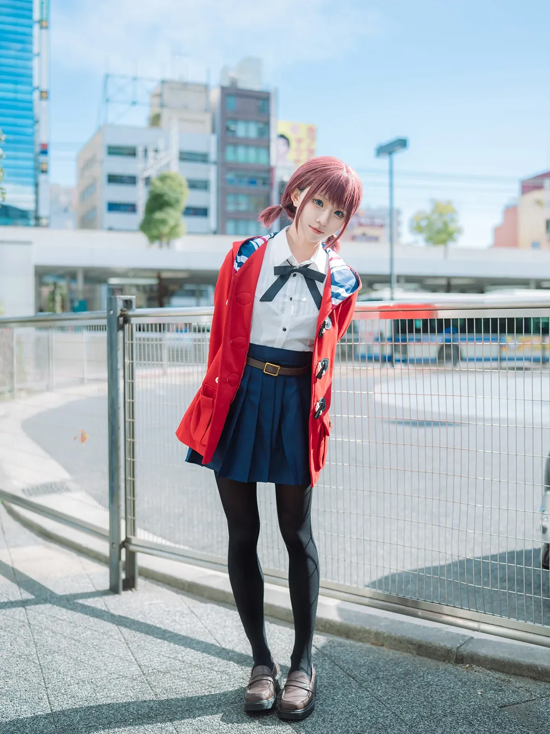 cosplay摄影, 哭泣少女乐队, 井芹仁菜cos, 川崎打卡, 日系街拍 - 第10张