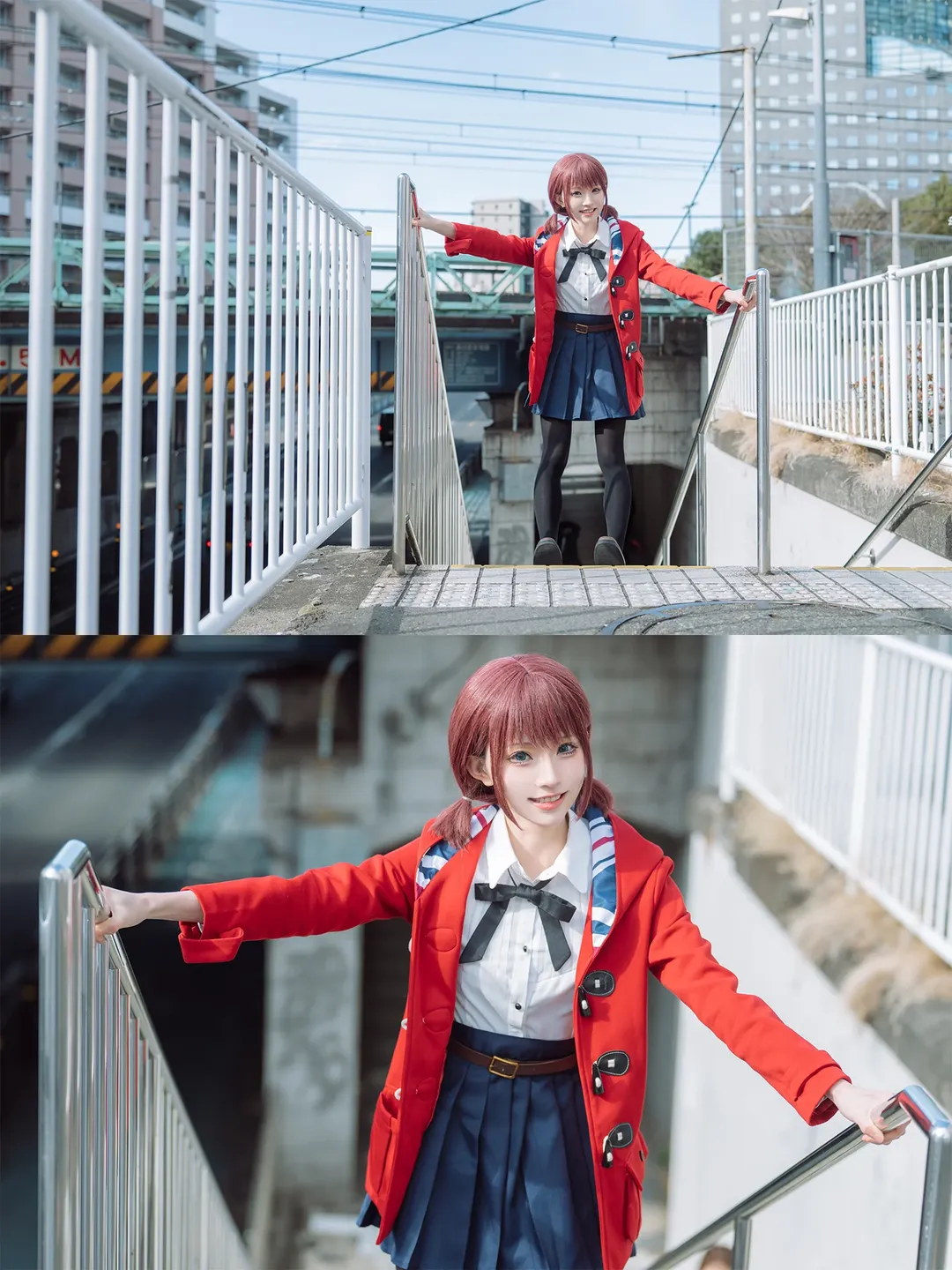 cosplay摄影, 哭泣少女乐队, 井芹仁菜cos, 川崎打卡, 日系街拍 - 第13张
