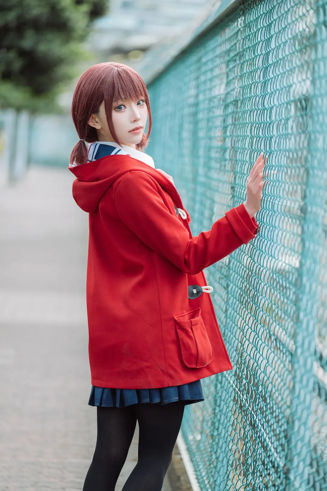 cosplay摄影, 哭泣少女乐队, 井芹仁菜cos, 川崎打卡, 日系街拍 - 第15张