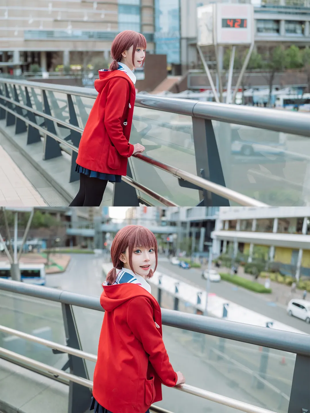 cosplay摄影, 哭泣少女乐队, 井芹仁菜cos, 川崎打卡, 日系街拍 - 第17张