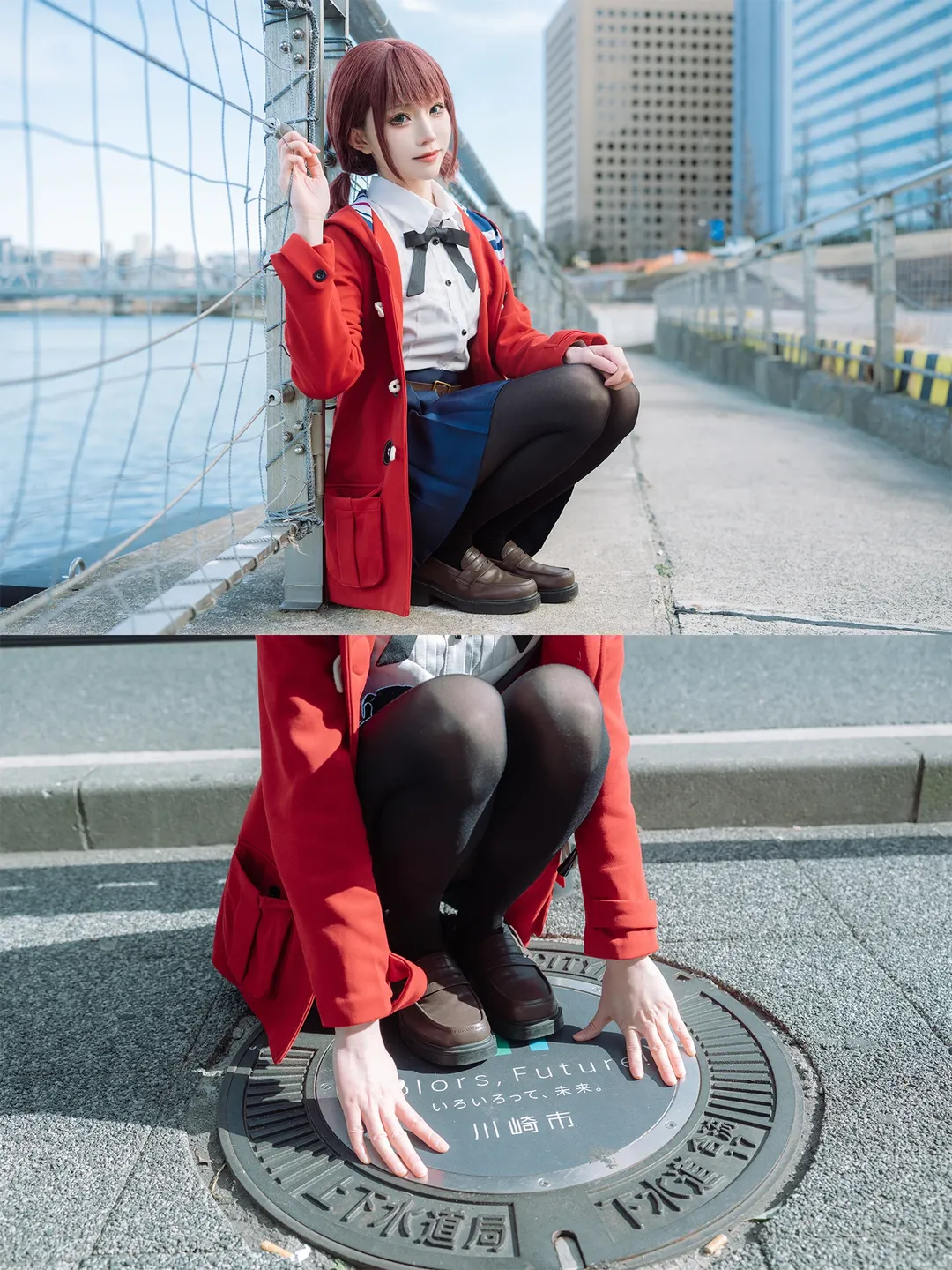 cosplay摄影, 哭泣少女乐队, 井芹仁菜cos, 川崎打卡, 日系街拍 - 第18张