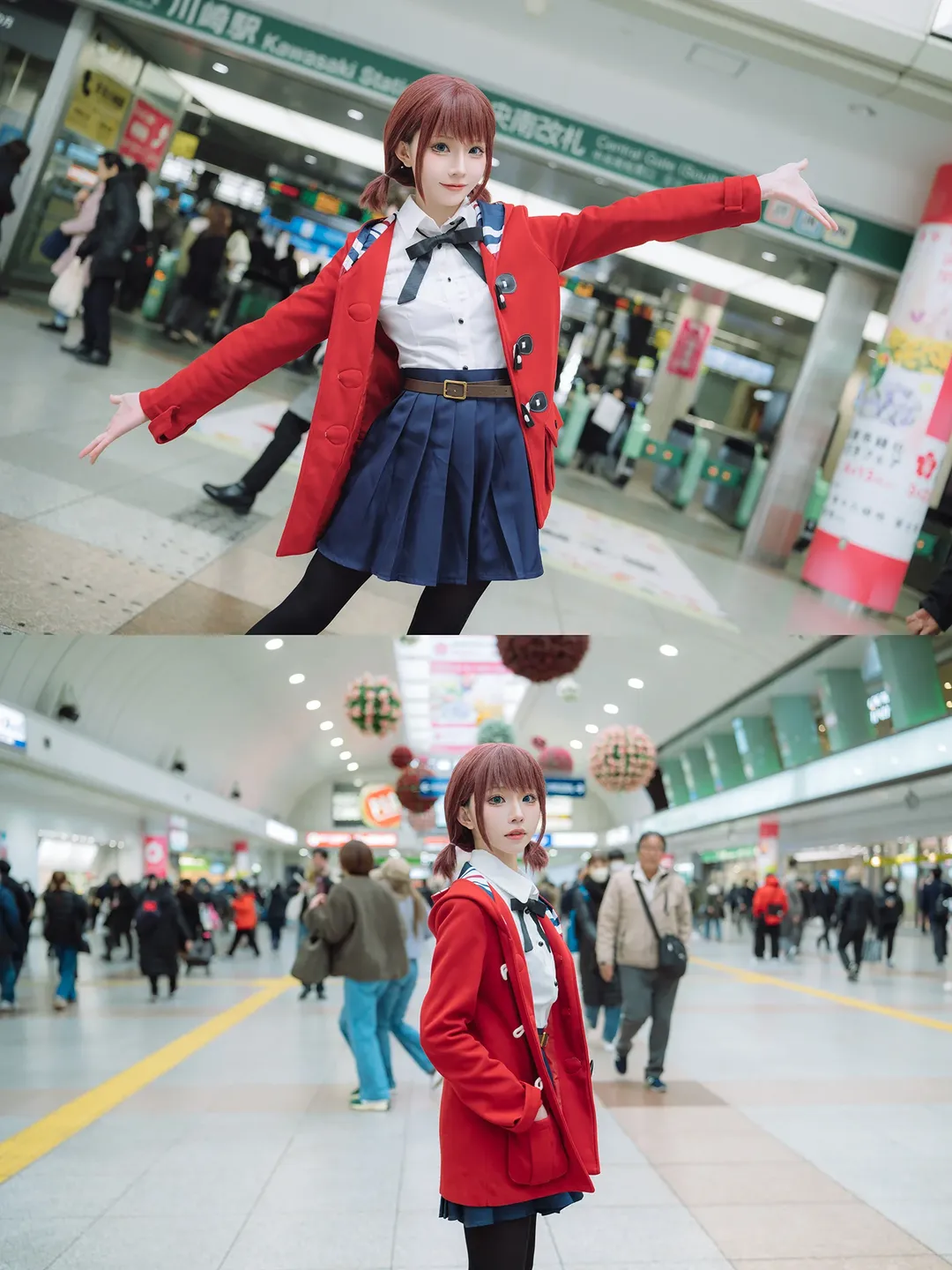 cosplay摄影, 哭泣少女乐队, 井芹仁菜cos, 川崎打卡, 日系街拍 - 第5张