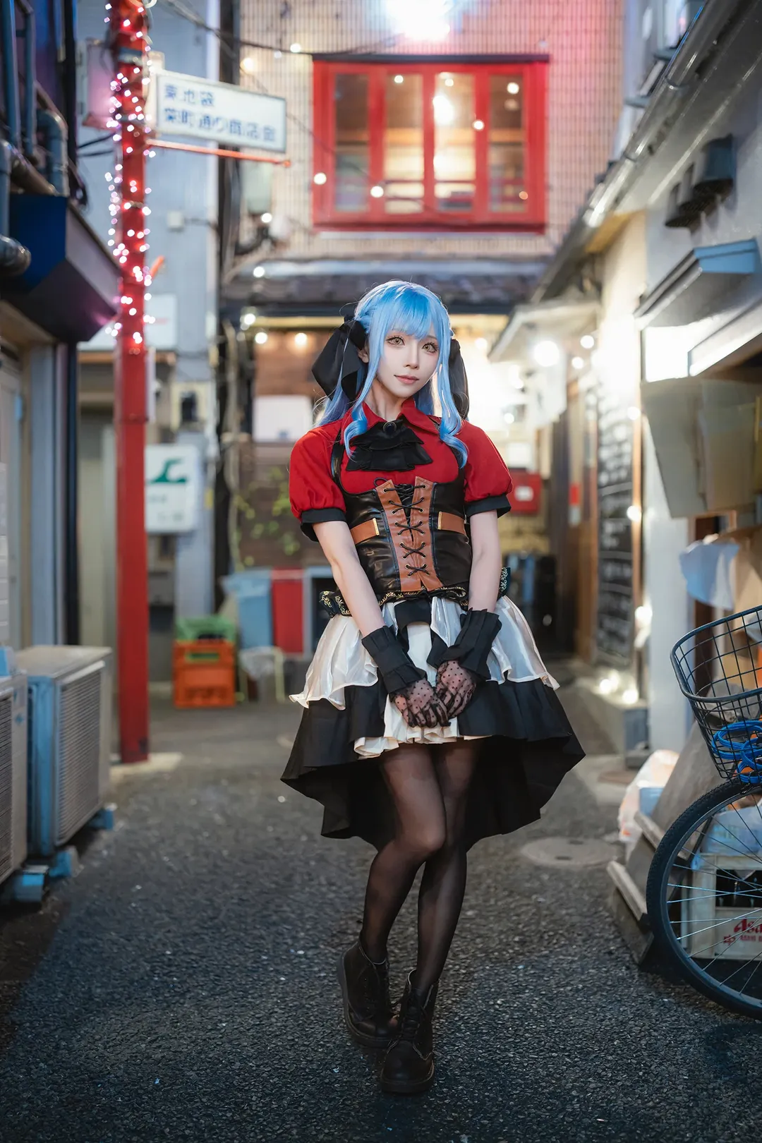 豊川祥子 コスプレ, アヴェムジカ, 二次元再現, コスプレコーディネート, 地下道撮影 - 14枚目