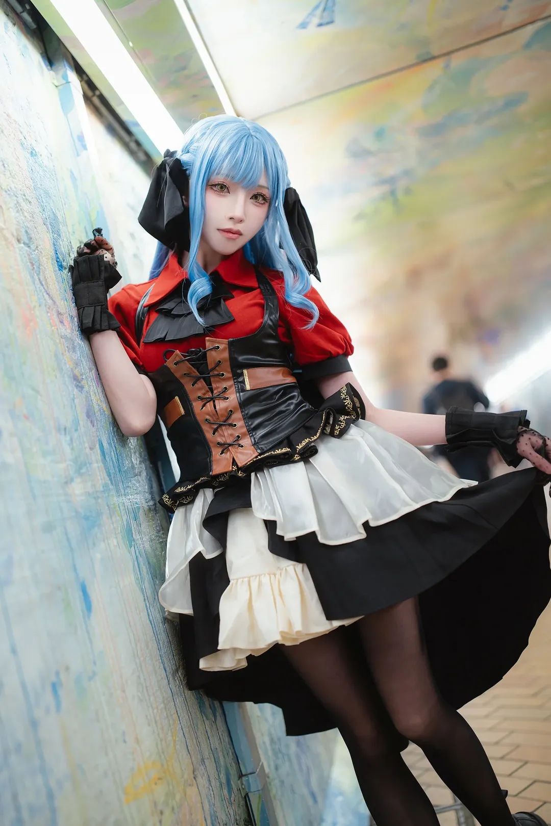 豊川祥子 コスプレ, アヴェムジカ, 二次元再現, コスプレコーディネート, 地下道撮影 - 2枚目