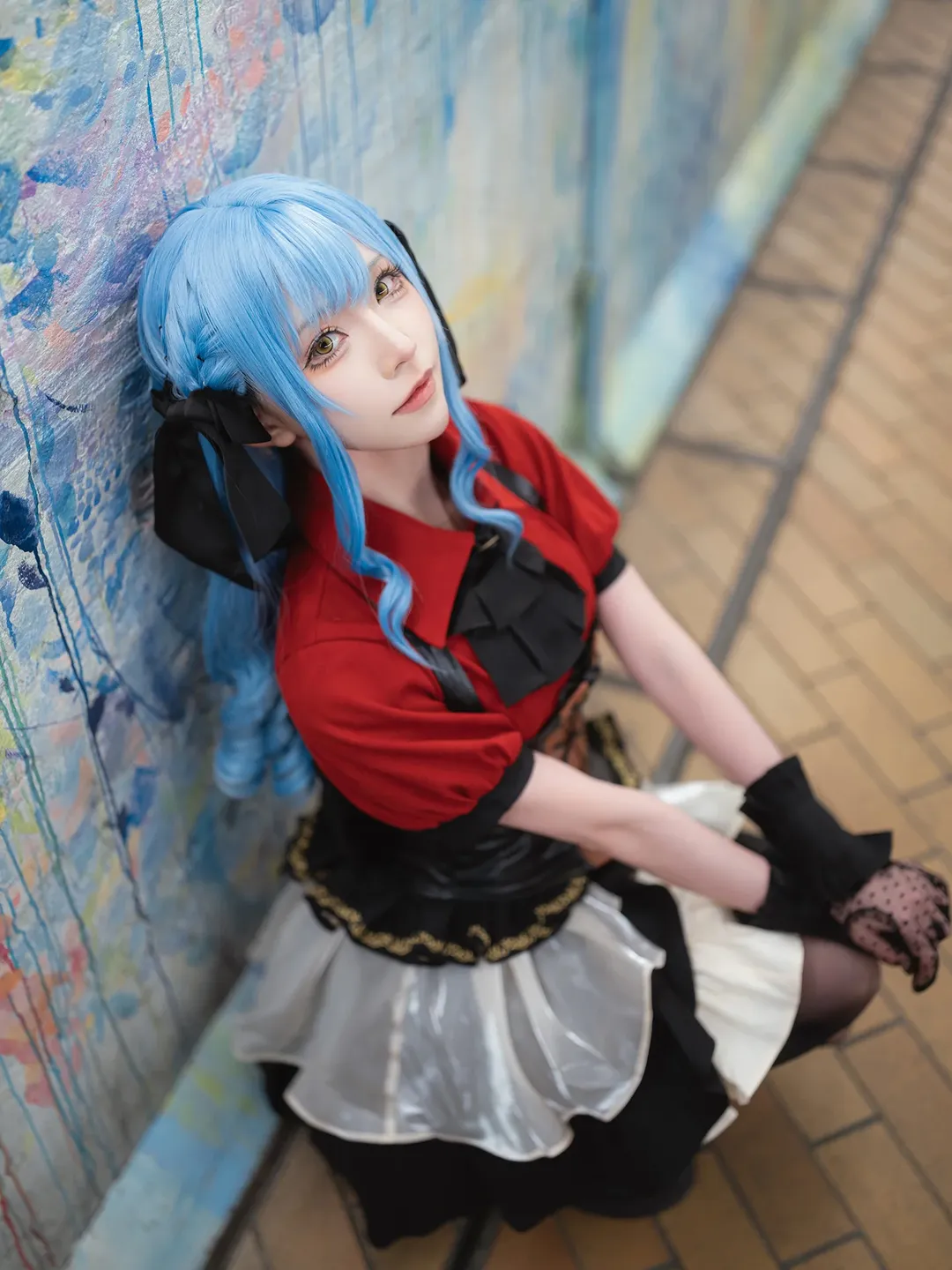 豊川祥子 コスプレ, アヴェムジカ, 二次元再現, コスプレコーディネート, 地下道撮影 - 4枚目