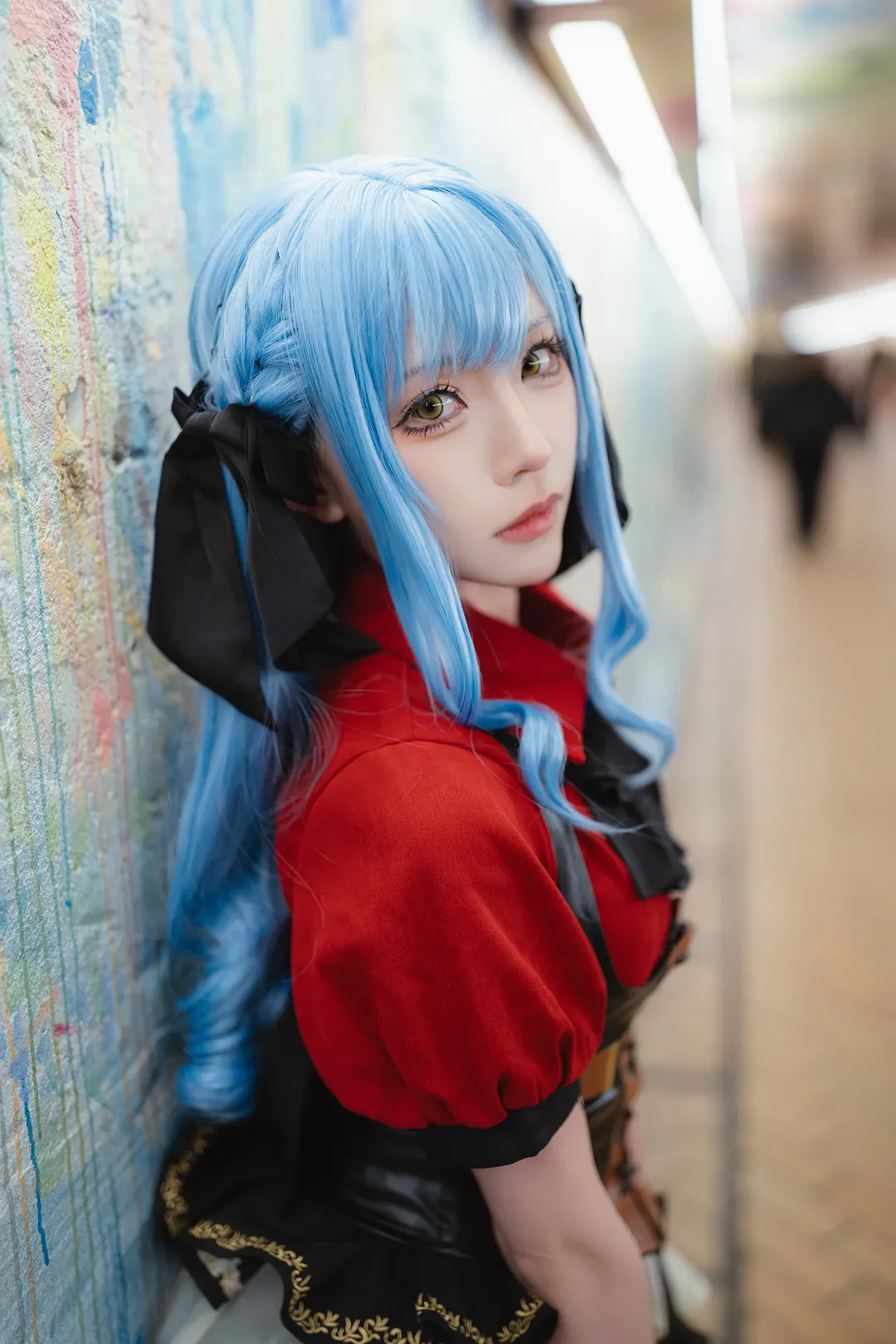 豊川祥子 コスプレ, アヴェムジカ, 二次元再現, コスプレコーディネート, 地下道撮影 - 7枚目