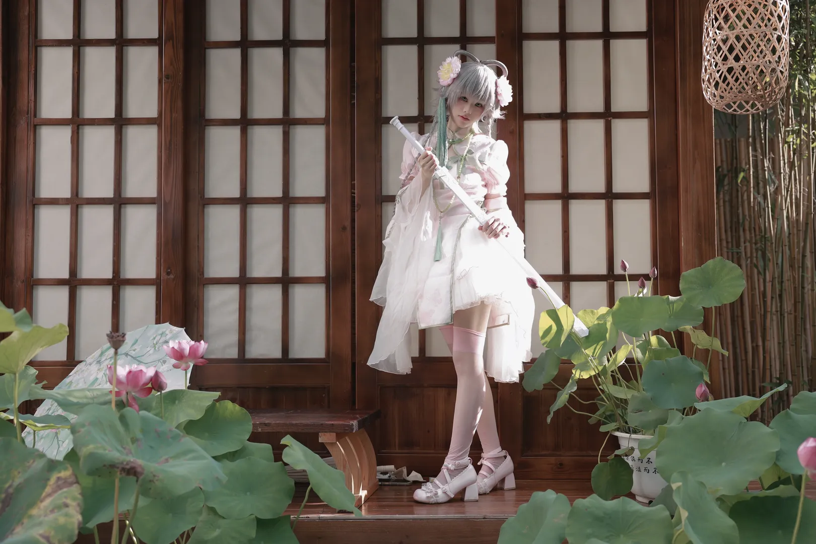 古风摄影, 洛丽塔, 洛天依cos, Vocaloid, 国风穿搭 - 第4张