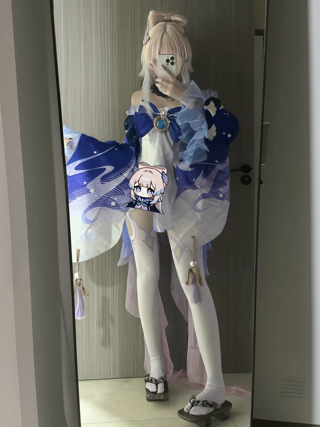 原神, 珊瑚宫心海cos, 二次元装扮, cosplay日常, 水元素 - 第2张