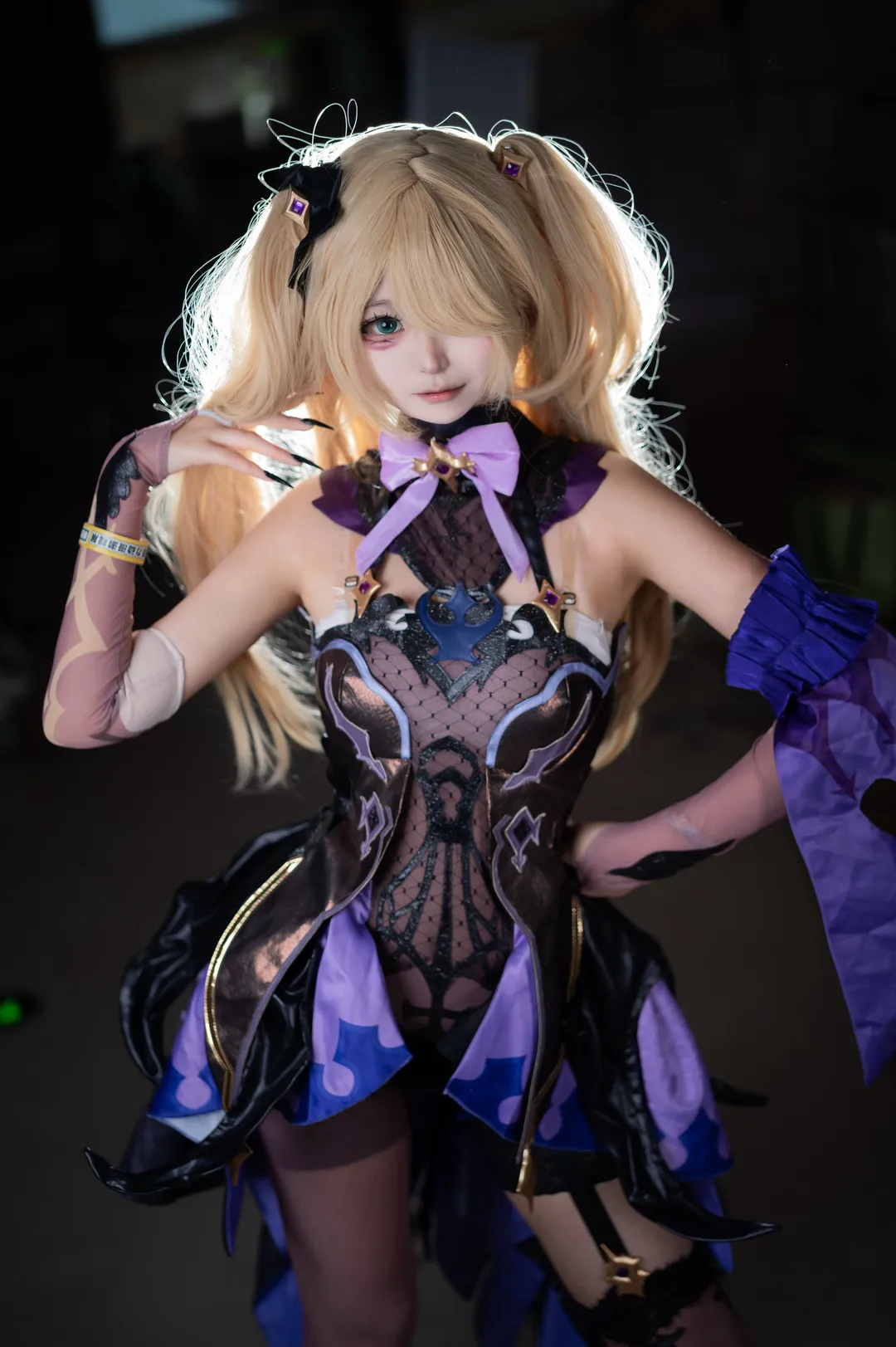 原神, 漫展返图, cosplay摄影, 双马尾, 菲谢尔cos - 第2张