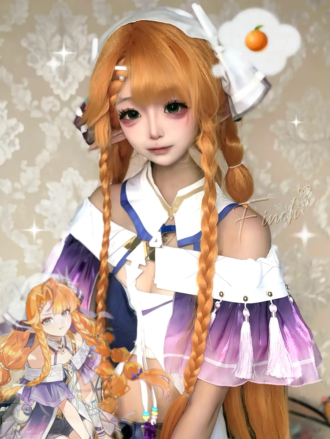 Wuthering Waves, cosplay, Anime-style makeup and styling, Sigrika cosplay, Coser daily life - Image 1