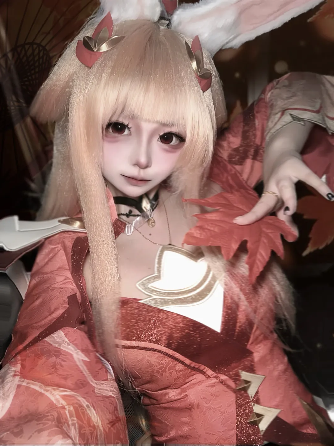 王者荣耀, 公孙离cos, cosplay摄影, 兔耳少女, 古风穿搭 - 第1张