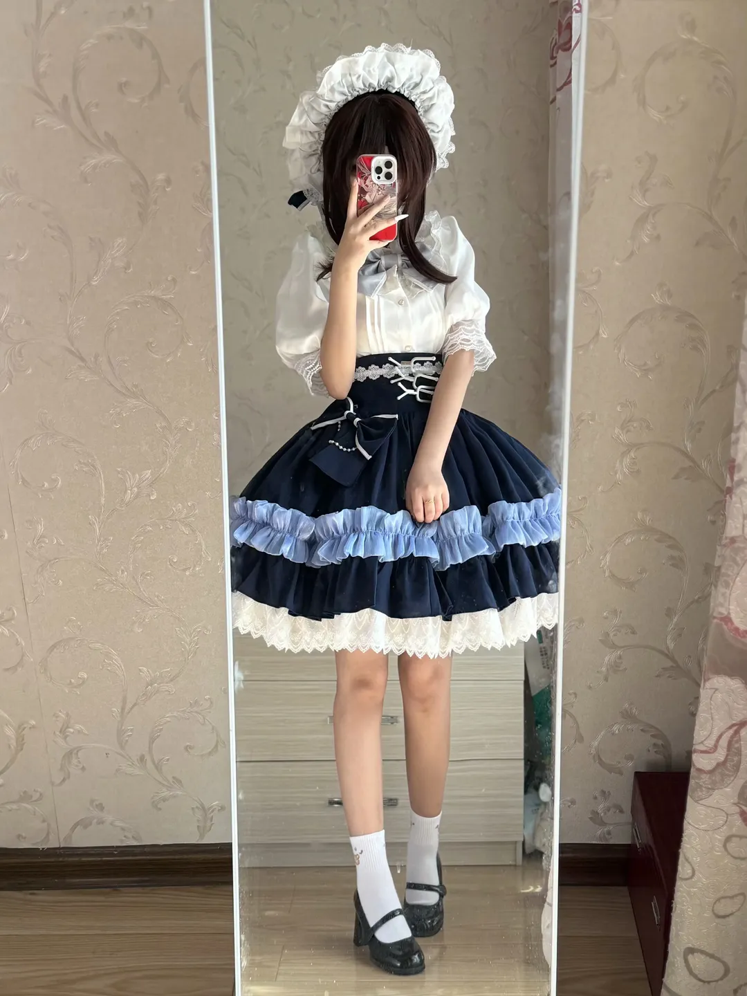 第五人格, Lolita穿搭, 园丁cos, 女仆装风格, 细节控穿搭
