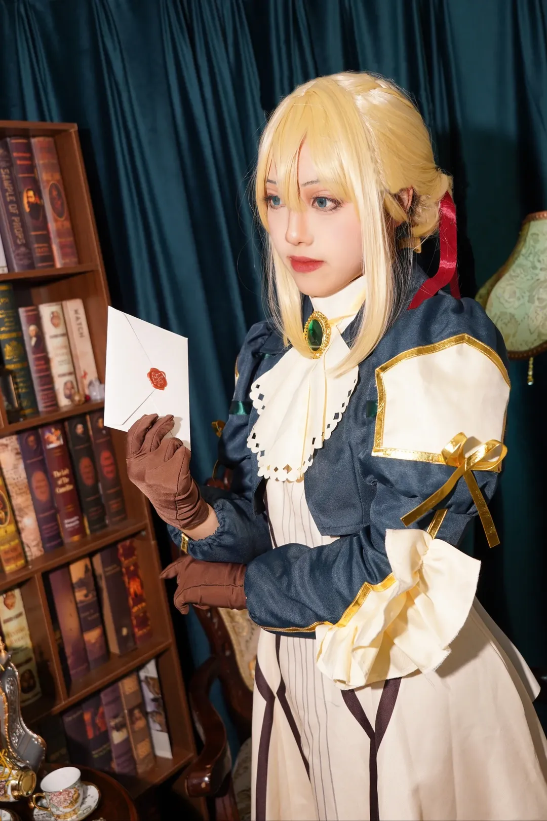 cosplay正片, 薇尔莉特cos, 紫罗兰永恒花园, 复古风cos, 金发cosplay - 第8张