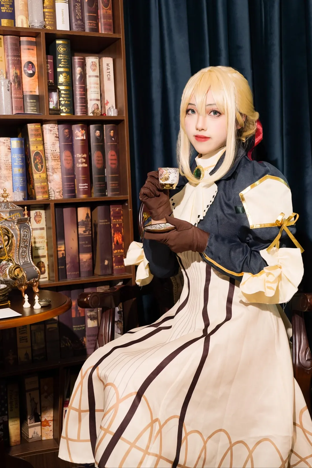 cosplay正片, 薇尔莉特cos, 紫罗兰永恒花园, 复古风cos, 金发cosplay - 第9张