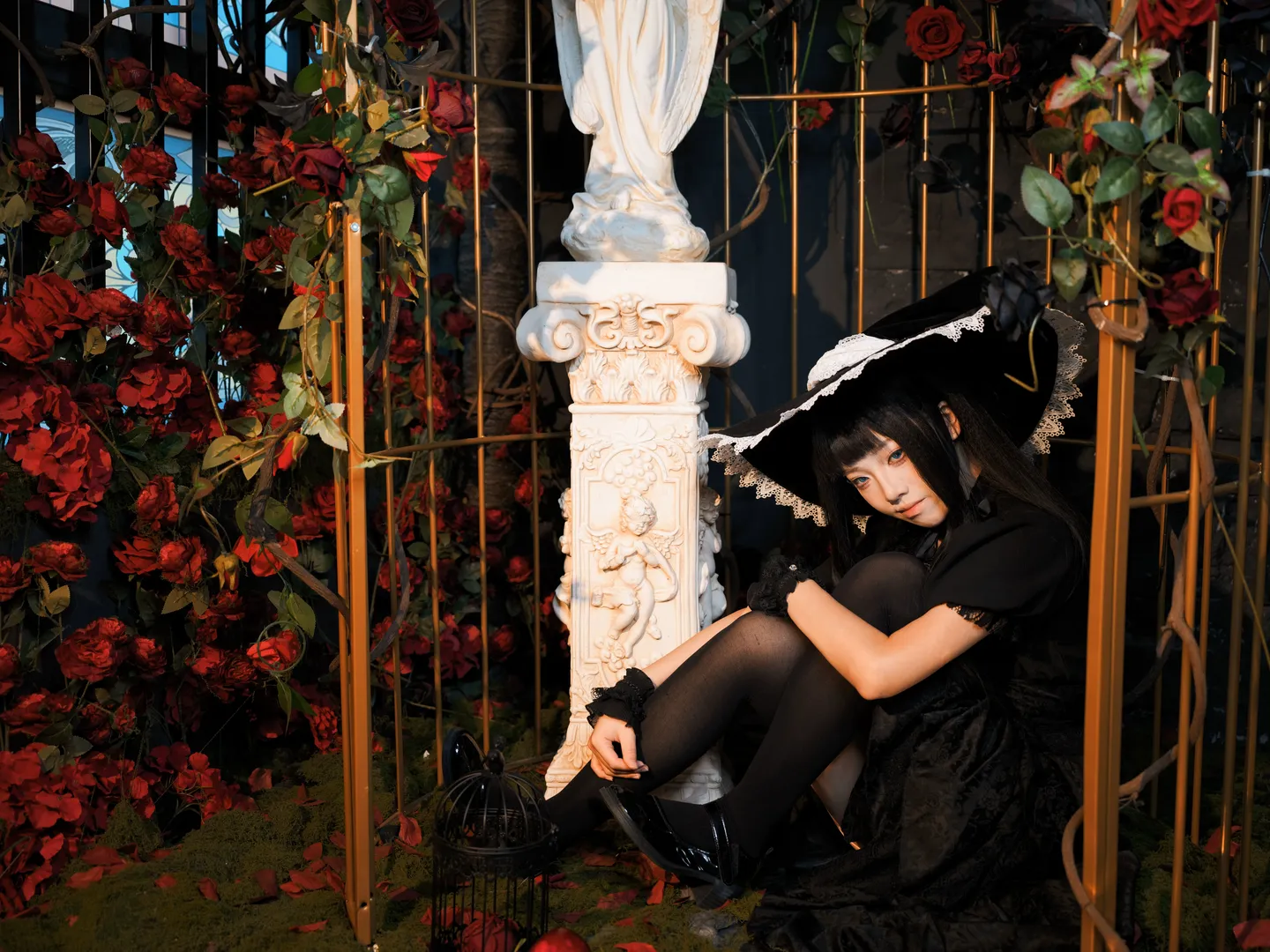 cosplay正片, 哥特洛麗塔, 劉佳怡cos, 我在驚悚遊戲中封神, 暗黑寫真 - 第7張