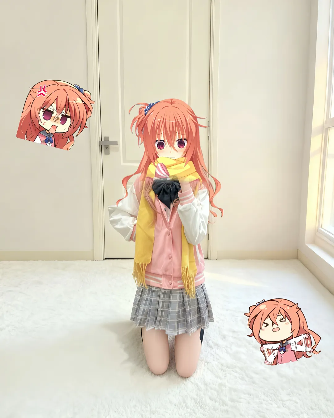 日系校服穿搭, 因幡巡cos, 魔女的夜宴, galgame cosplay, 因幡爱瑠 - 第3张