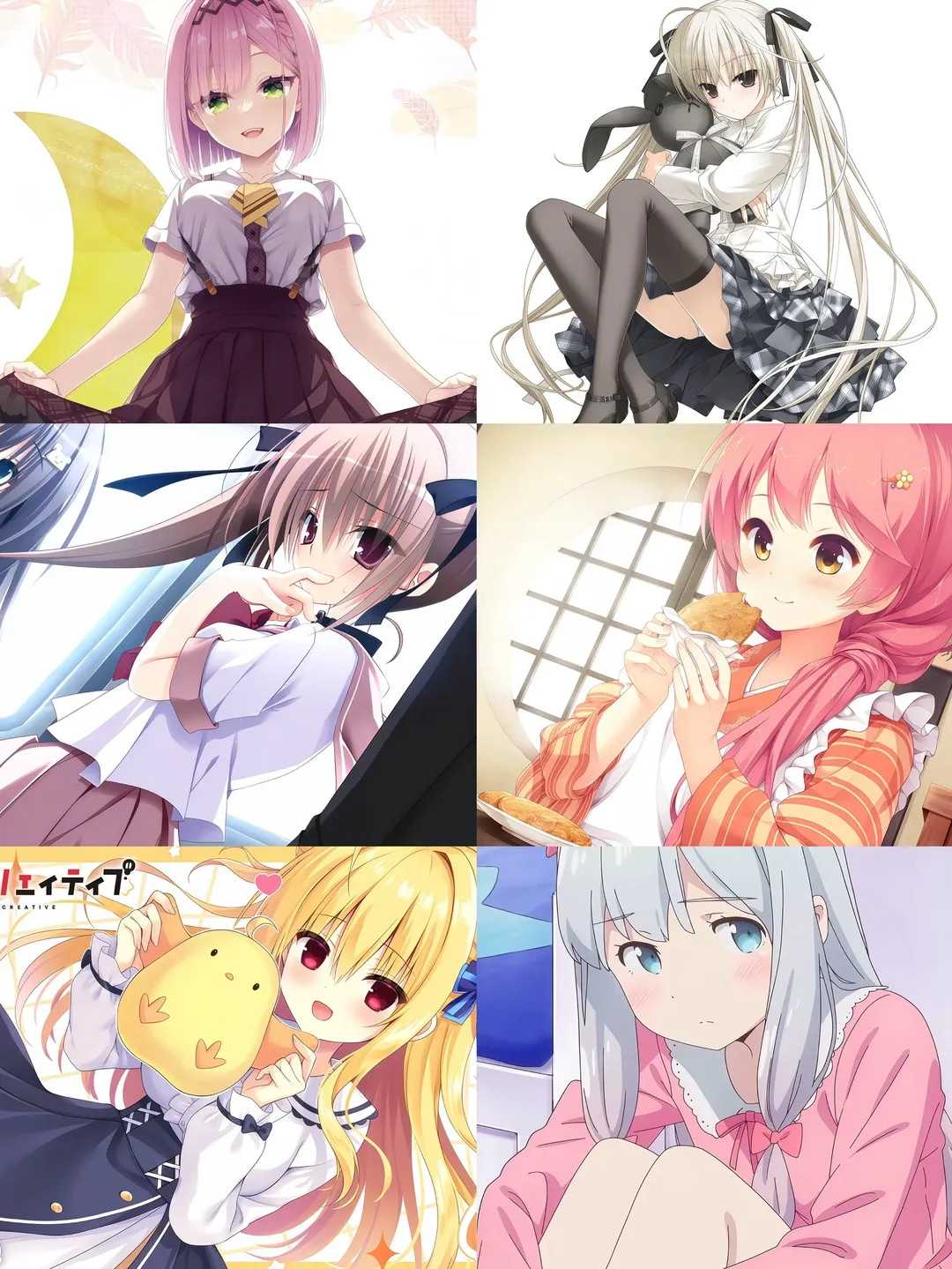 コスプレ日常, 白ニーソコーデ, 二次元試着, ギャルゲーコスプレ, 妹系コーデ - 1枚目