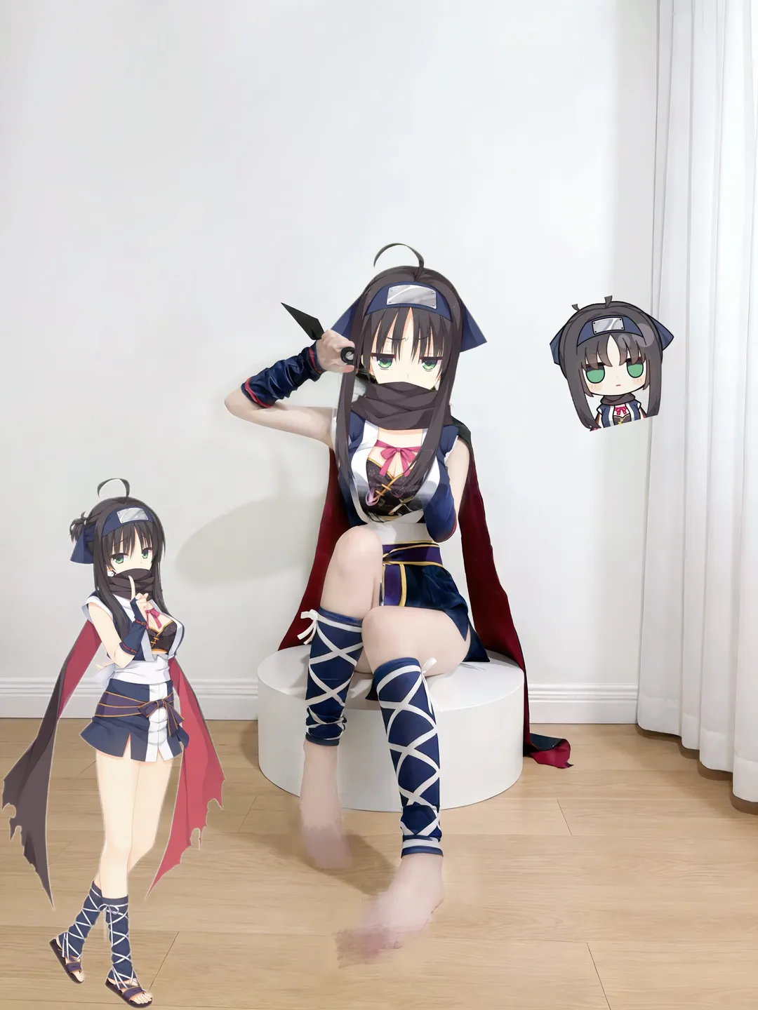 コスプレシェア, ゆずソフト, 常陸茉子 コスプレ, 千恋＊万花, 忍者コスプレ - 2枚目
