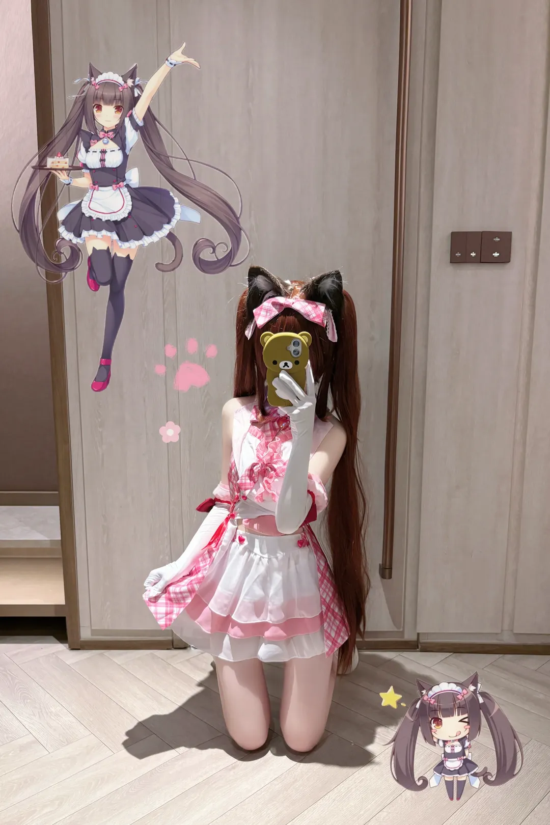 二次元日常, コスプレ試着, メイド服コーデ, ネコパラ, ネコぱら コスプレ - 2枚目