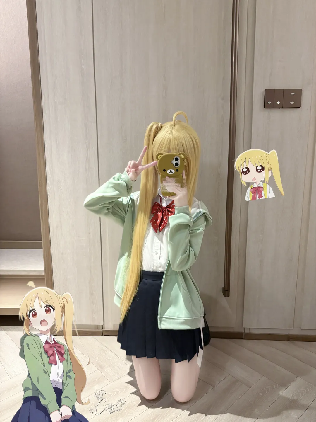 二次元ファッション, コスプレ衣装, ぼっち・ざ・ろっく！, 伊地知虹夏コスプレ, アニメの日常 - 2枚目
