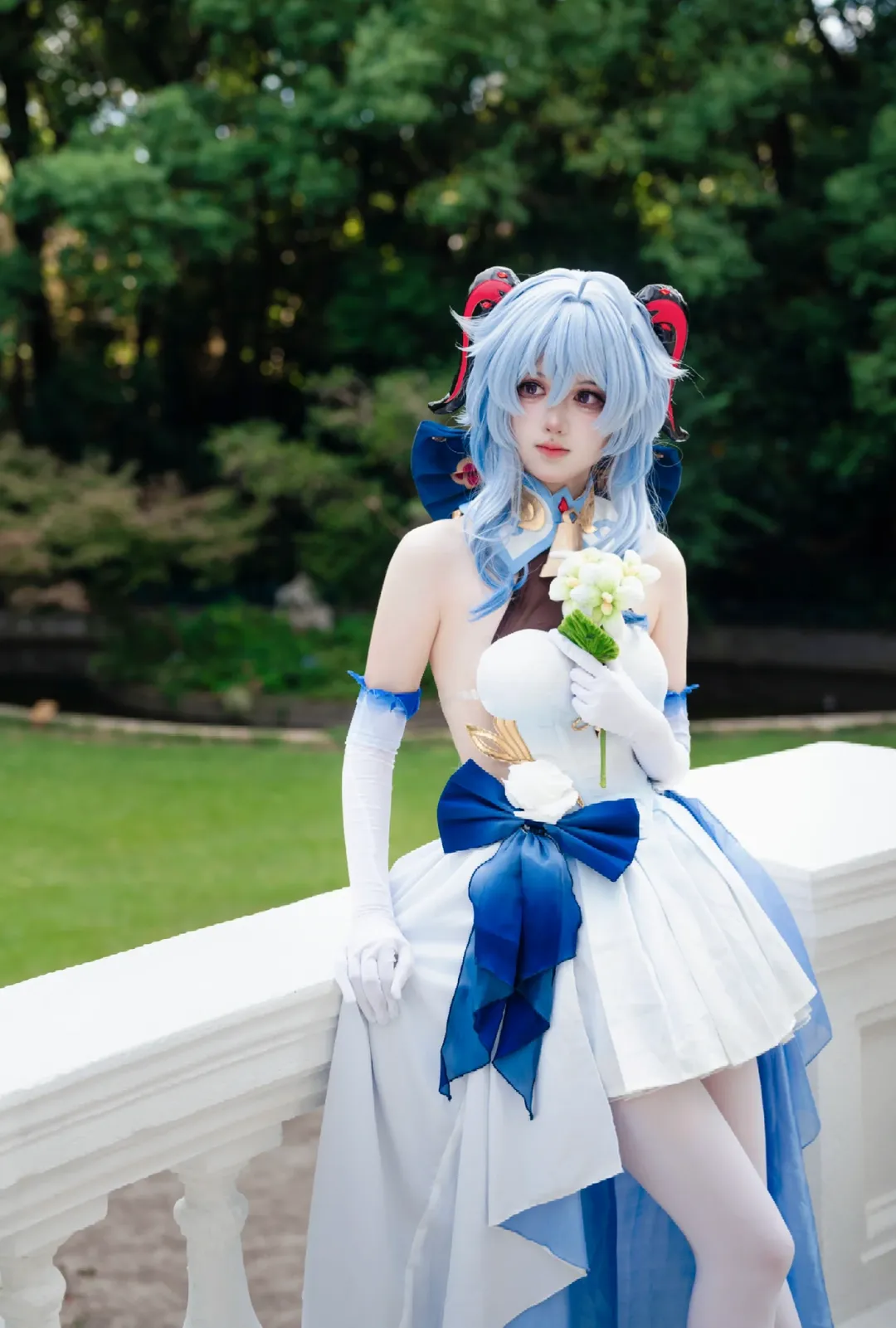 原神, 甘雨 コスプレ, ロケーション撮影, コスプレコーディネート, 二次元コスプレイヤー