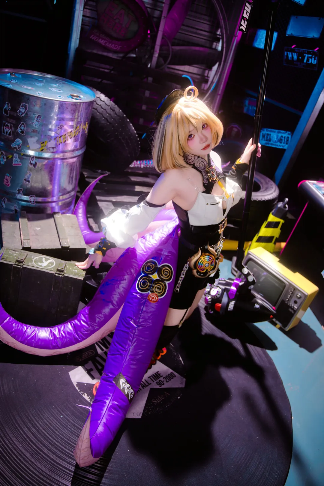 绝区零, cosplay, 棚拍, 伊德海莉cos, 章鱼娘 - 第4张
