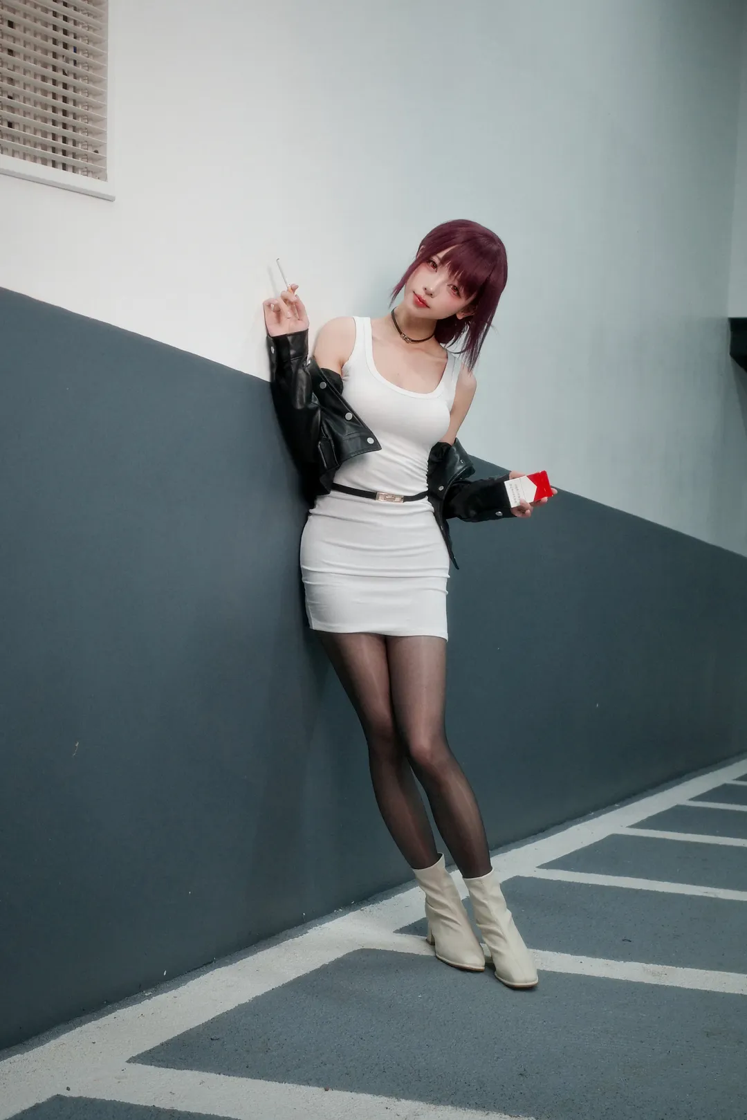山田小姐cos, 夜景人像摄影, 氛围感cos, 二次元cosplay日常, 街头穿搭分享 - 第2张