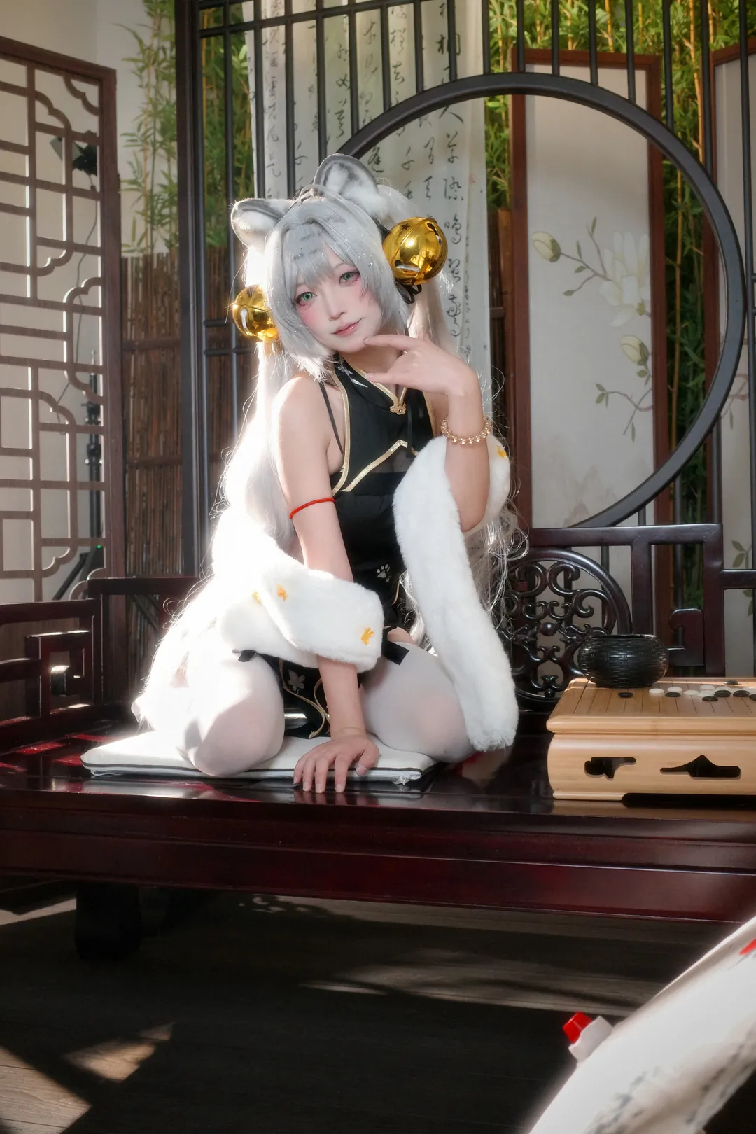 cosplay, 二次元摄影, 治愈系写真, 兽耳娘, 古风棚拍