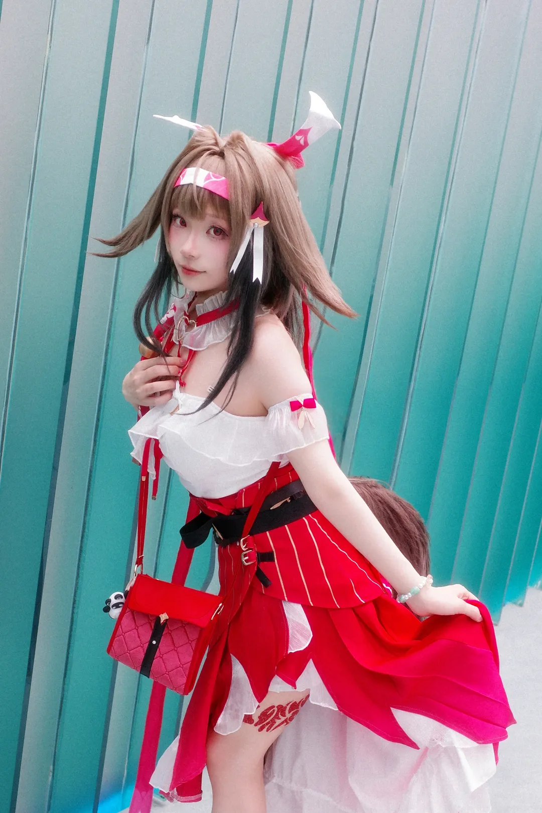 叶瞬光cos, 绝区零, cosplay, 世博文化公园温室花园, 拍照姿势不重样