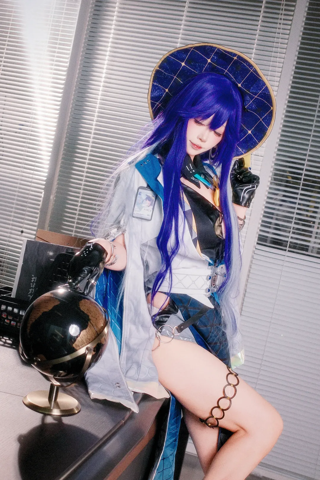 鳴潮, スタジオ撮影, 写真撮影, 二次元コスプレ, ルシラー コスプレ - 1枚目