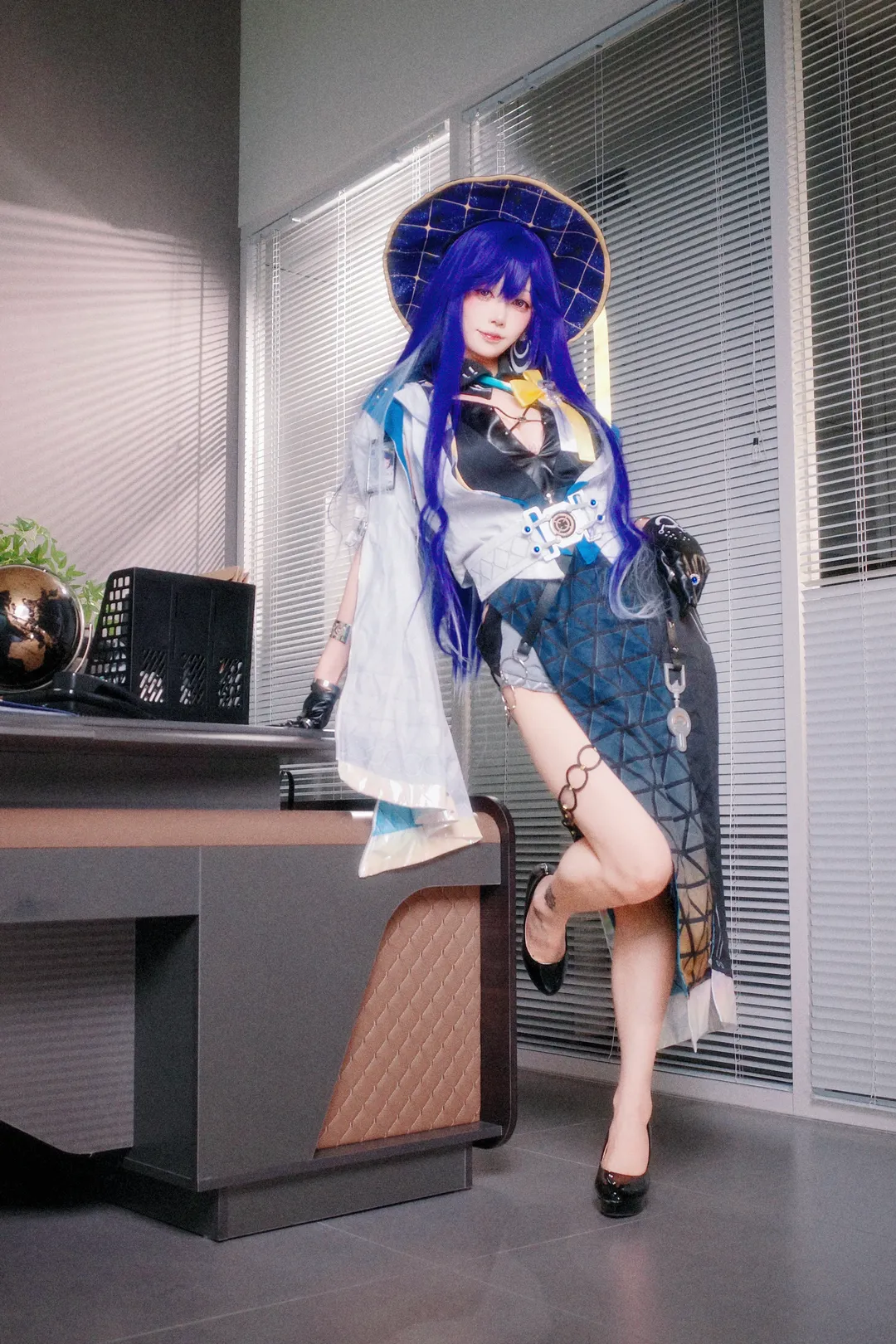 鸣潮, 棚拍, 摄影, 二次元cosplay, 洛瑟菈cos