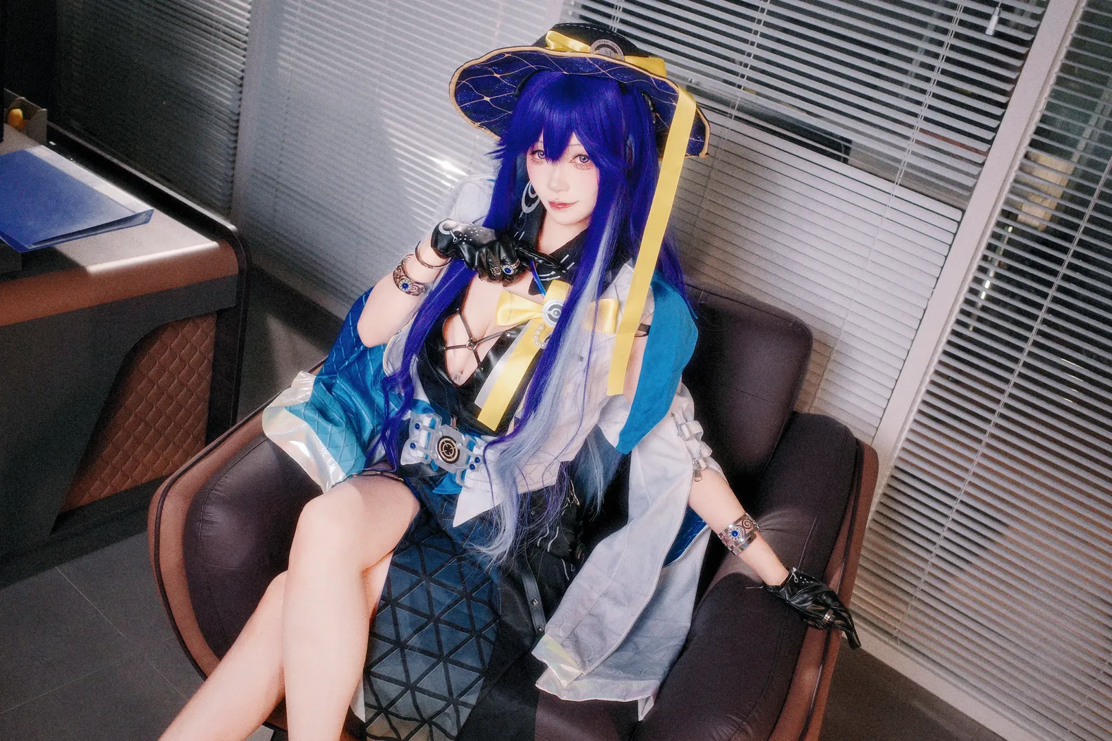 鳴潮, スタジオ撮影, 写真撮影, 二次元コスプレ, ルシラー コスプレ - 4枚目