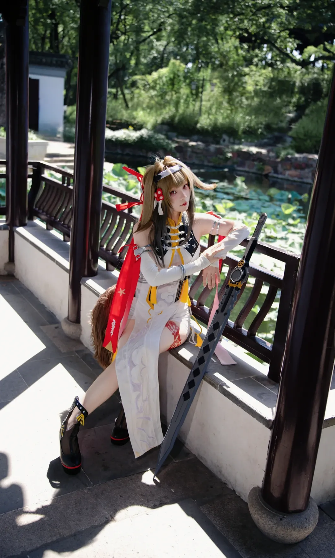 葉瞬光 コスプレ, ゼンレスゾーンゼロ, 二次元コスプレ, 古猗園の撮影, 虚狩り級の実力 - 2枚目