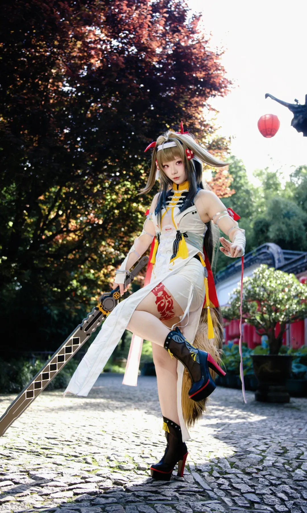 叶瞬光cos, 绝区零, 二次元cosplay, 古漪园摄影, 虚狩级实力