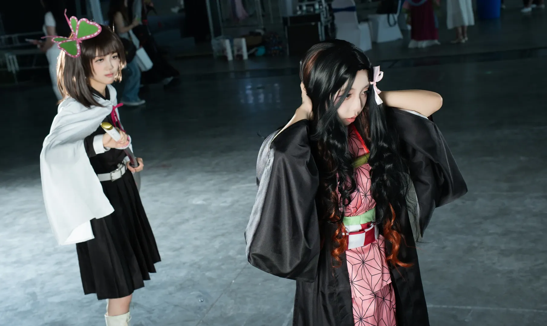 Convention photos, Kanao cosplay, Demon Slayer, Nezuko cosplay, Zhuzhou Xiangju ACG - Image 3