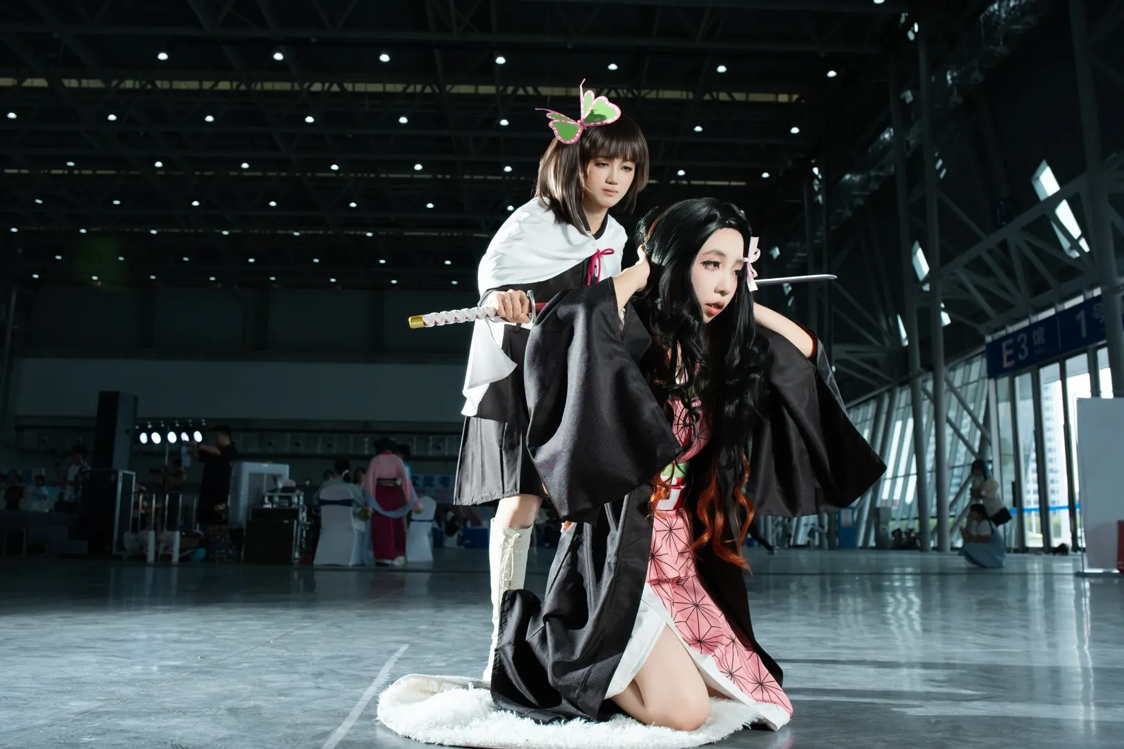 Convention photos, Kanao cosplay, Demon Slayer, Nezuko cosplay, Zhuzhou Xiangju ACG - Image 4
