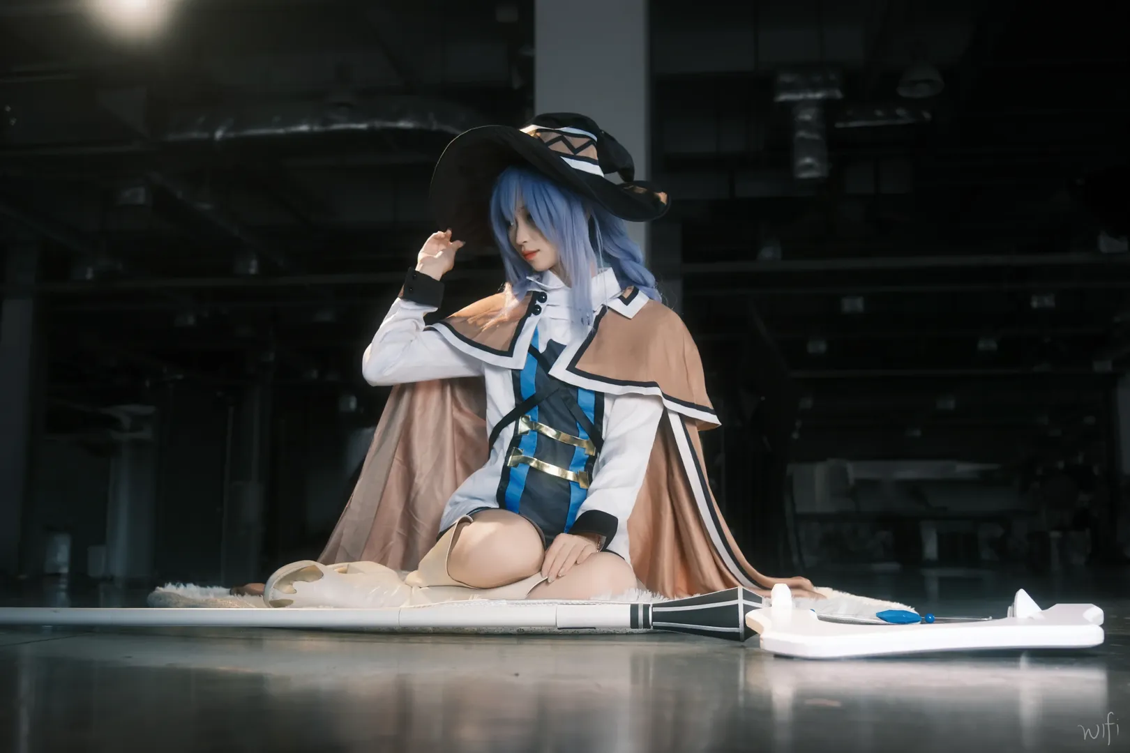 イベント写真, コスプレ撮影, ロキシーのコスプレ, 無職転生, 魔法使いコスプレ - 1枚目